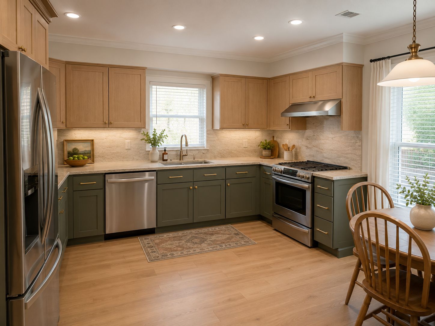 Traditional Transitional Kitchen Remodel by UST Kitchen & Bathroom project photo